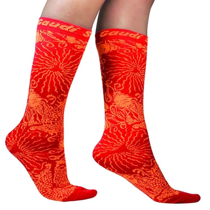 Calcetines Gaudí Panot rojo