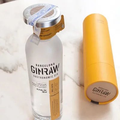 Ginebre GINRAW ampolla