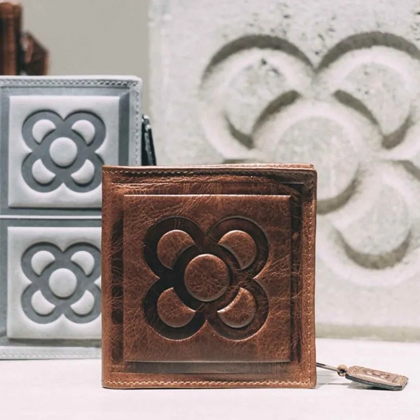 Portamonedes Flor de Barcelona 2