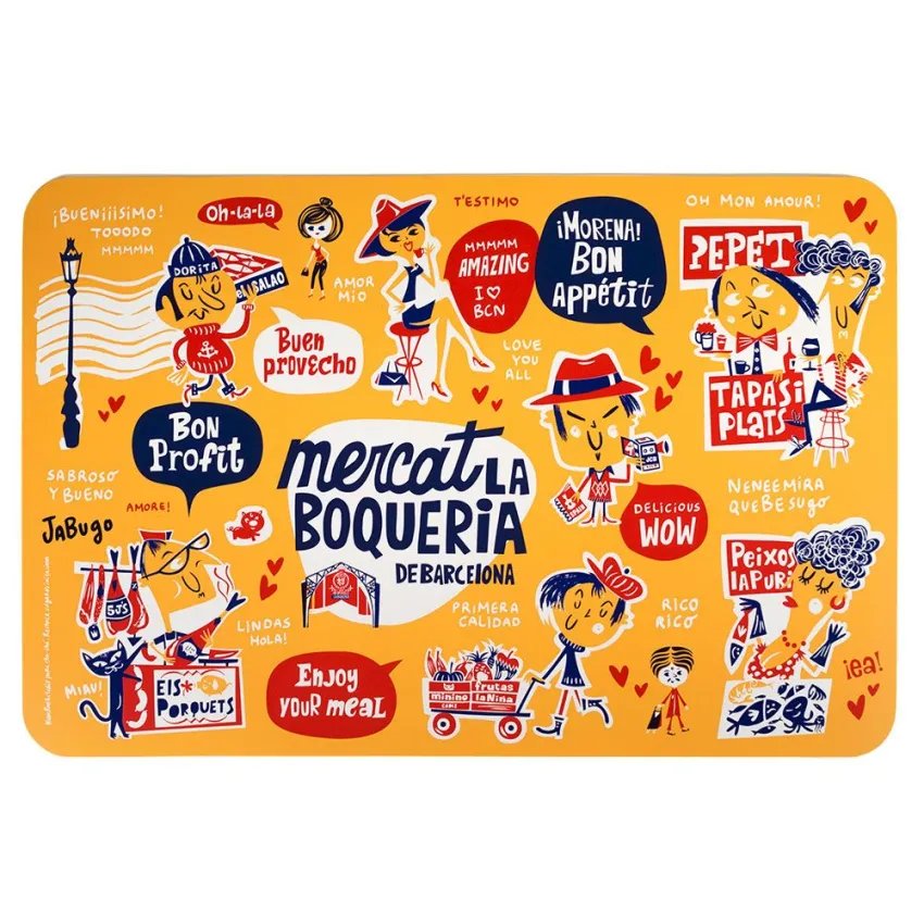 Set de table La Boqueria