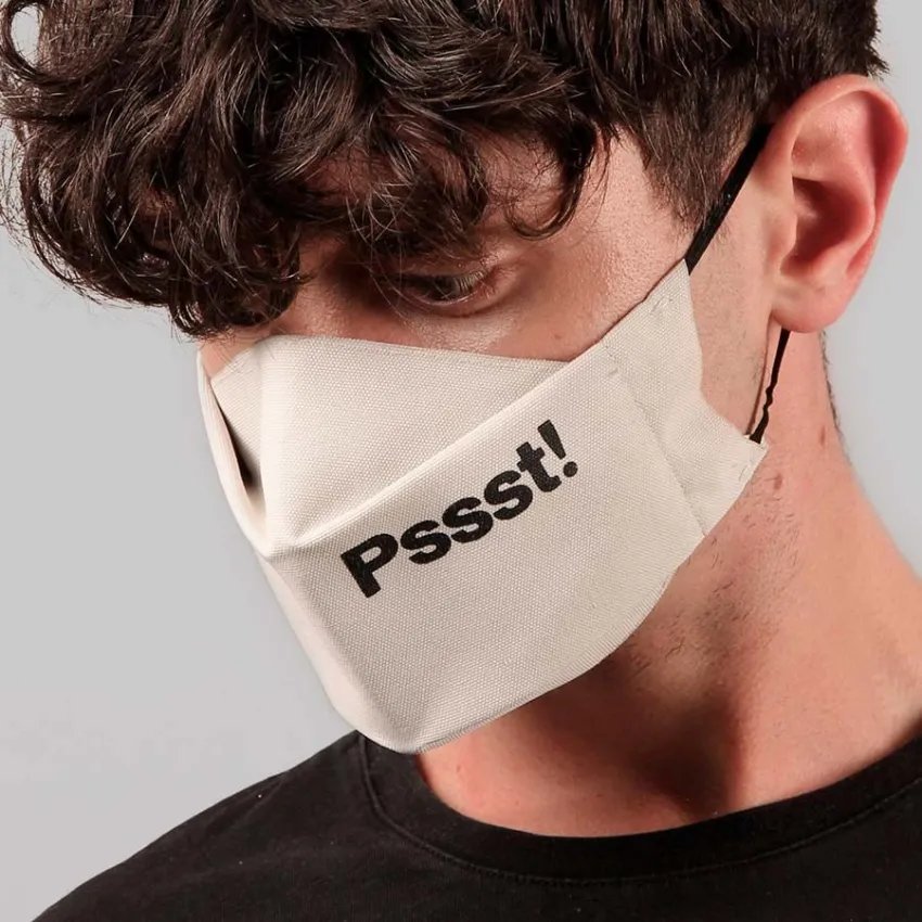 Mascareta Shhh! Psst! Grrr!