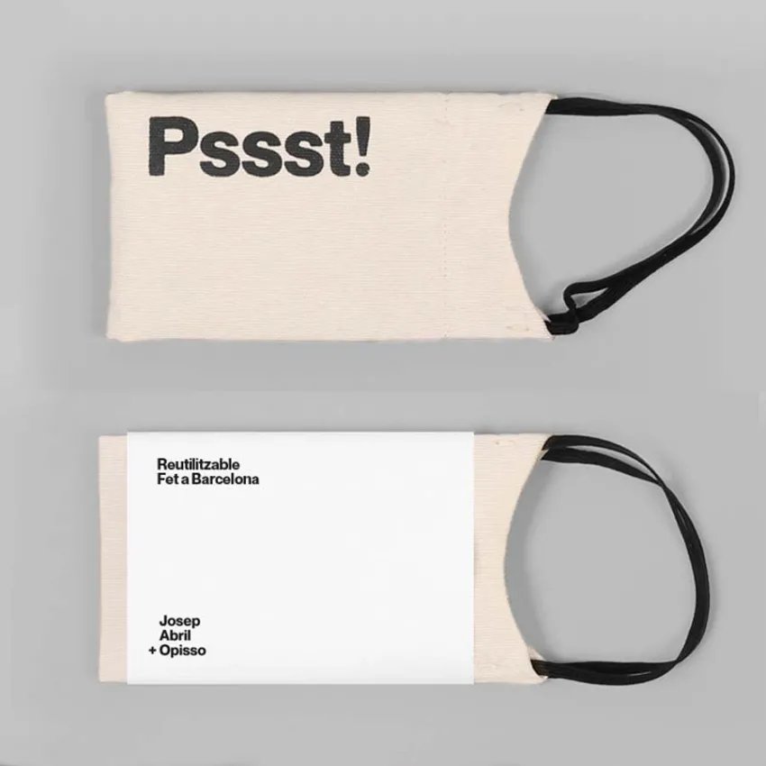 Mascareta Shhh! Psst! Grrr!