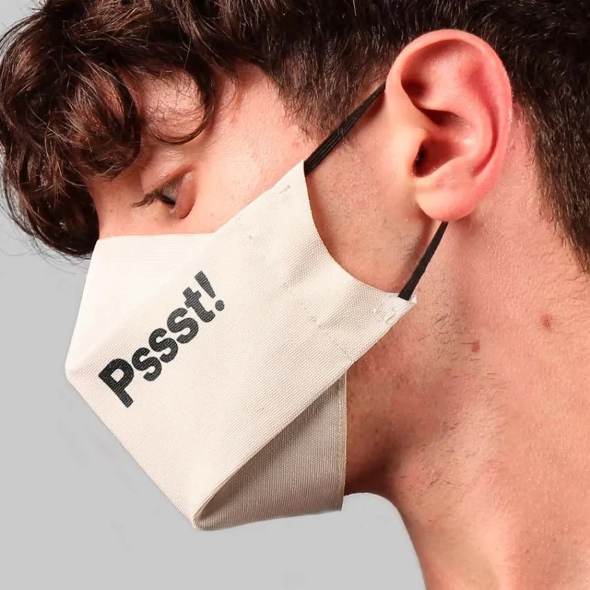 Mascareta Shhh! Psst! Grrr!