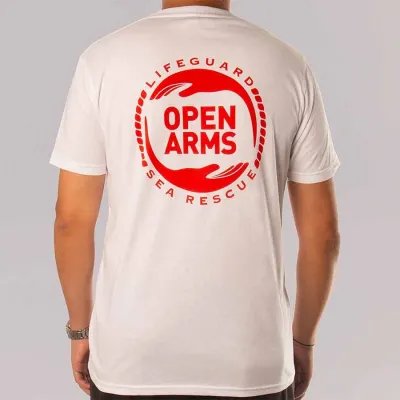 Samarreta Open Arms vaixell