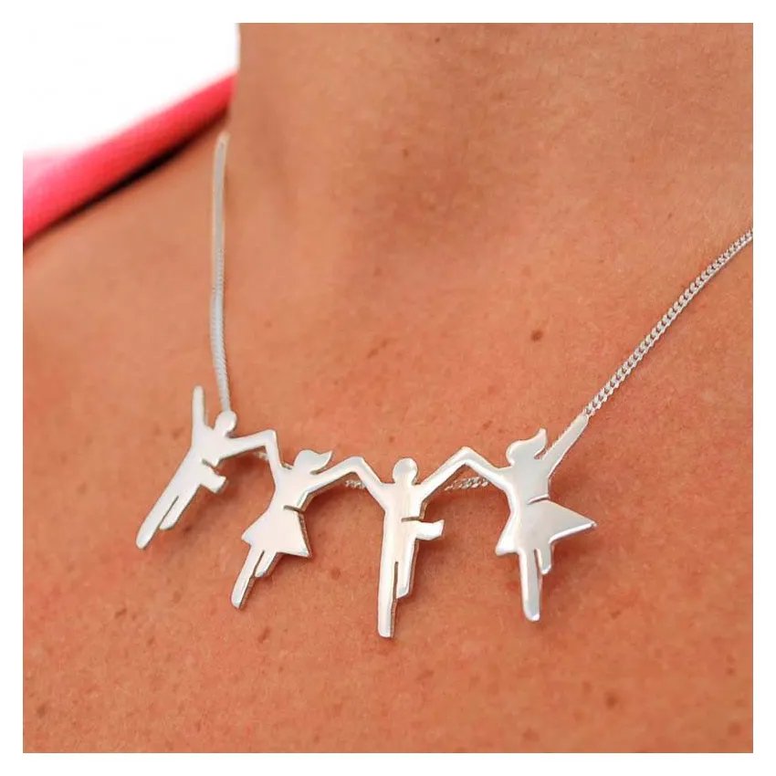 Sardana Brillant pendentif chaîne en argent