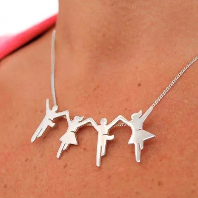 Sardana Brillant silver chain pendant