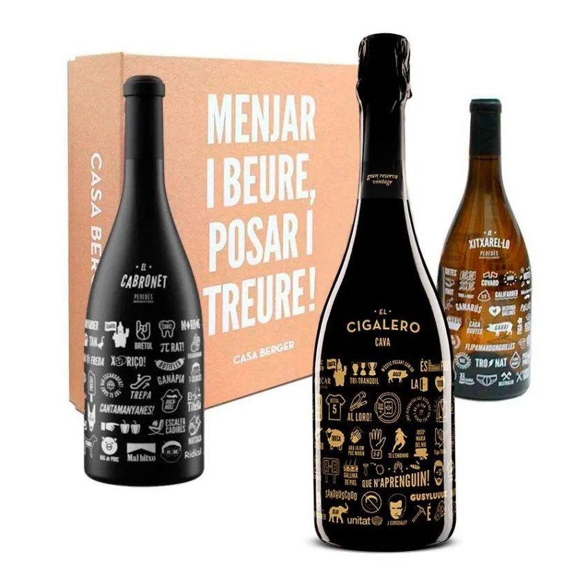 Caixa Cabronet, Bandarra y Xitxarel·lo 3 botellas