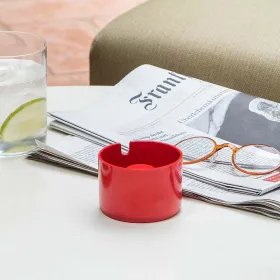 Cenicero Copenhagen rojo lifestyle
