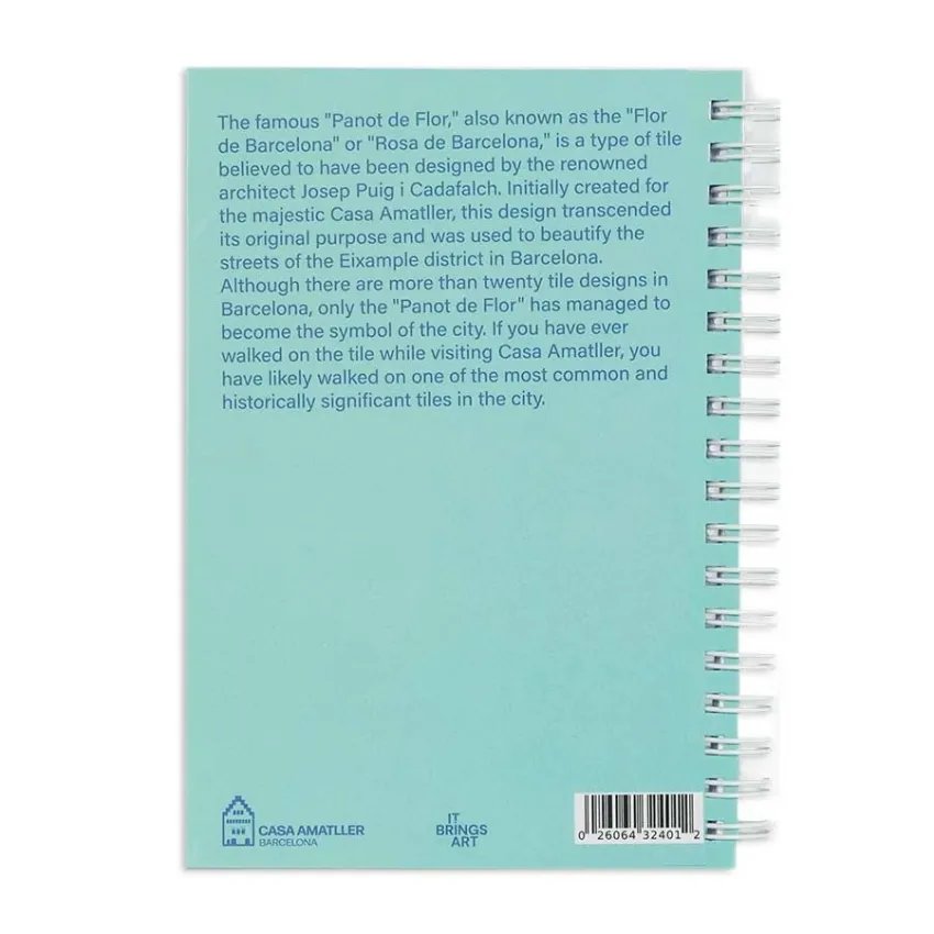 Carnet de notes Casa Amatller Barcelona