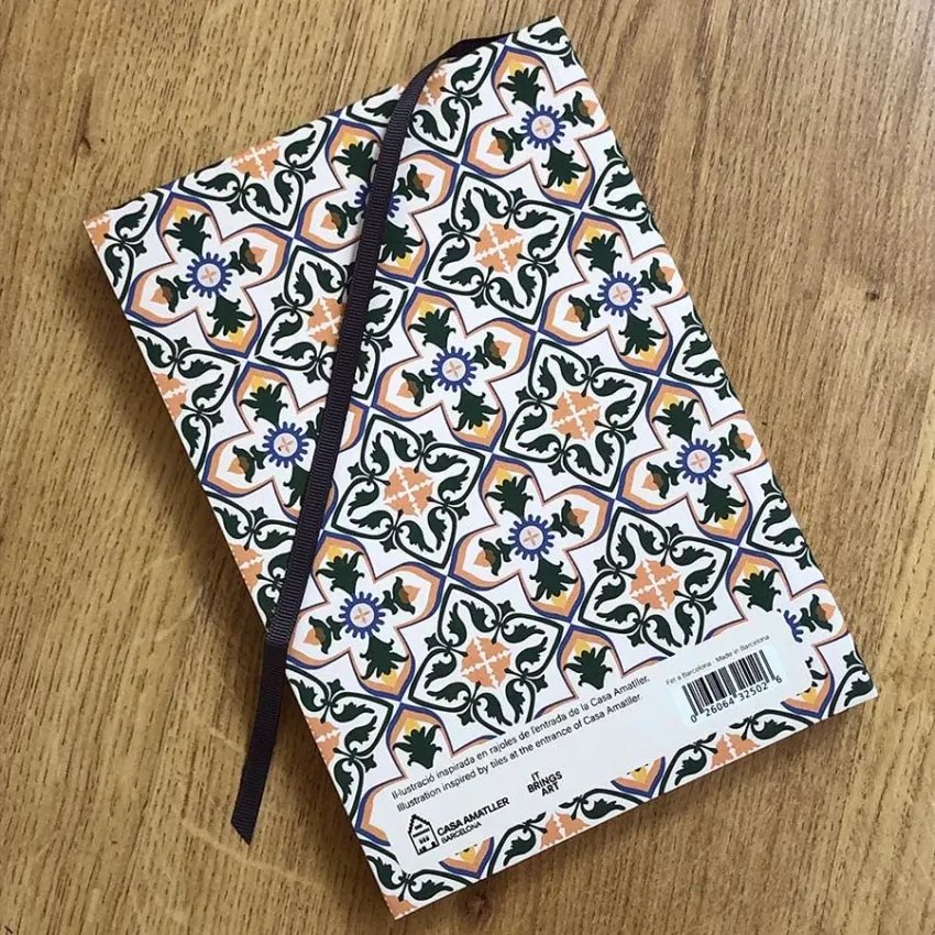 Bloc de notes Casa Amatller Barcelona