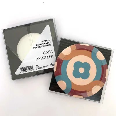 Modernist pocket mirror Casa Amatller