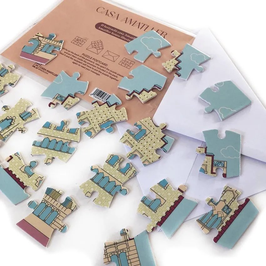 Casa Amatller carte puzzle
