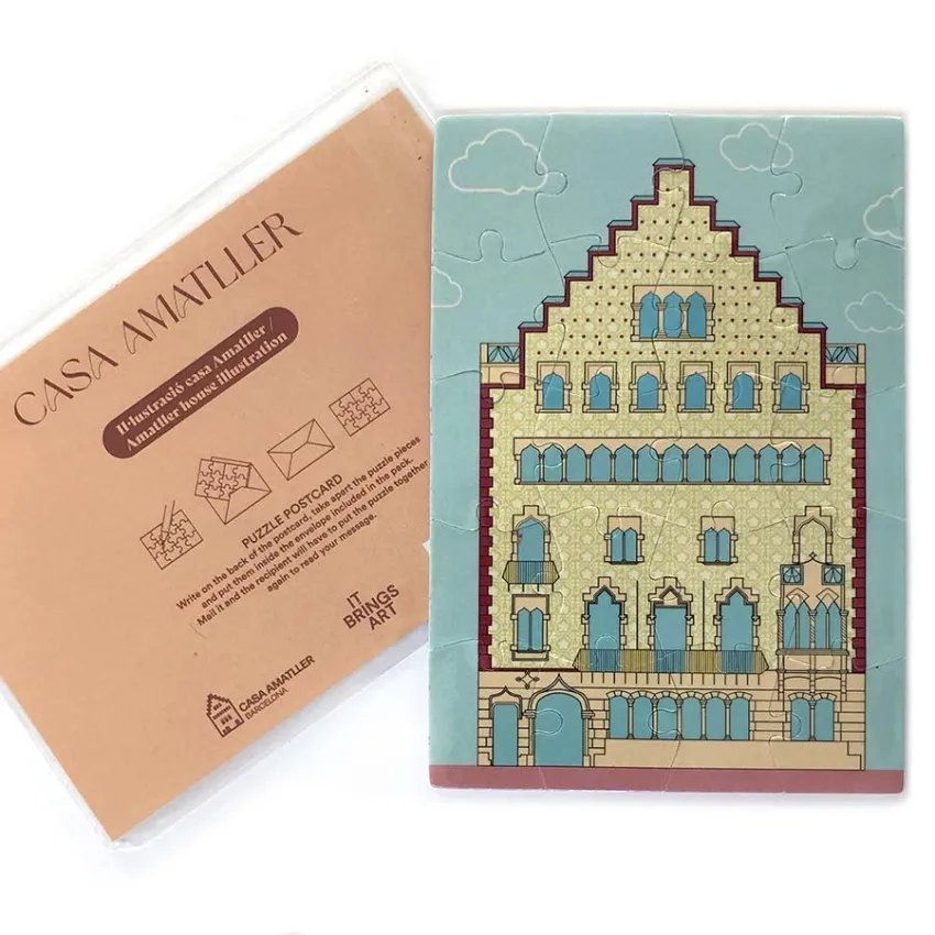 Casa Amatller carte puzzle