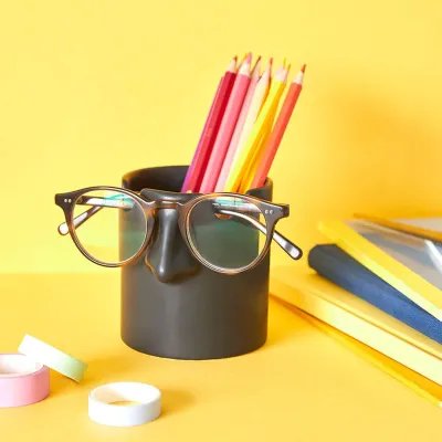 Pot à crayons & repose lunettes