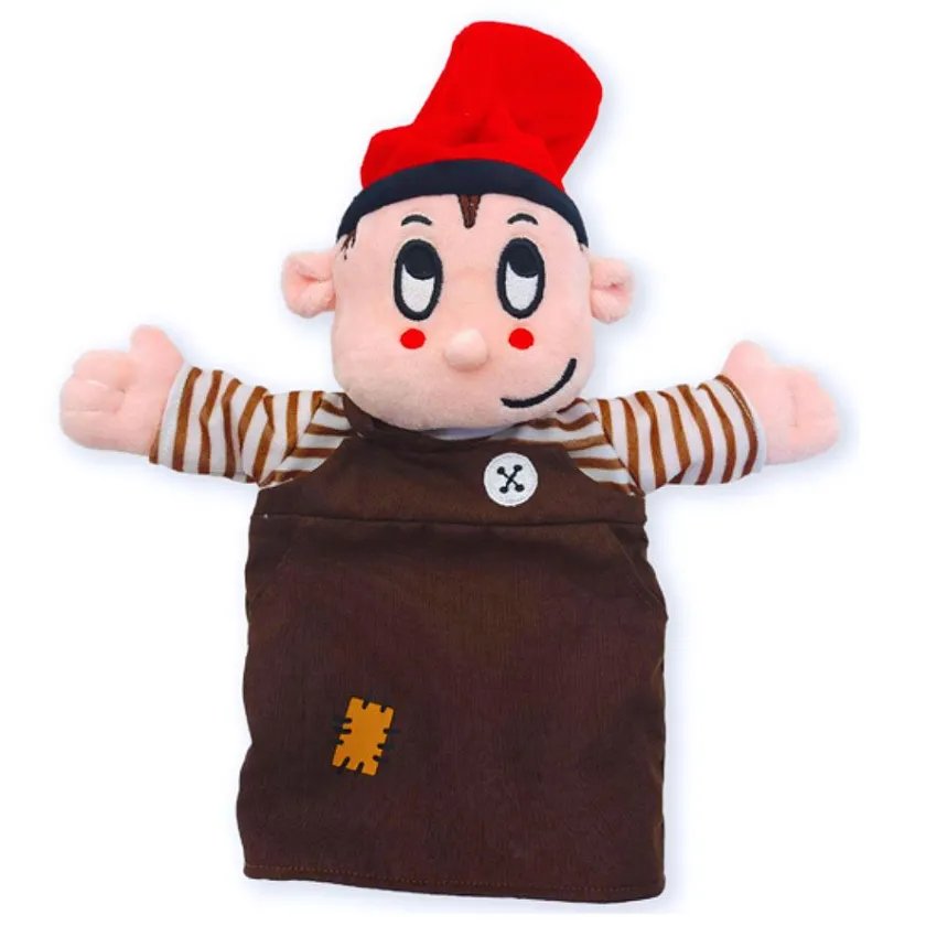 En Patufet puppet with open hands