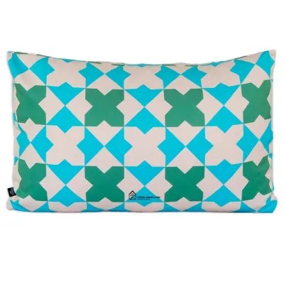 Casa Amatller geometric cushion