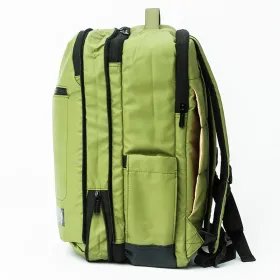 StiviBags Waterproof Green Expandable Backpack