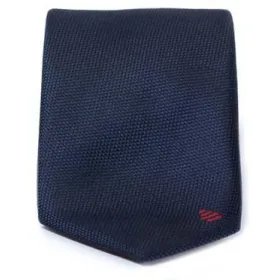 Corbata azul frontal