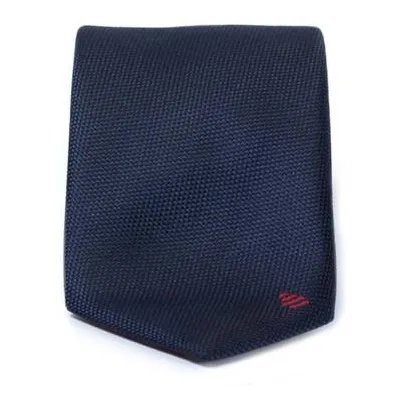 Cravate bleue devant