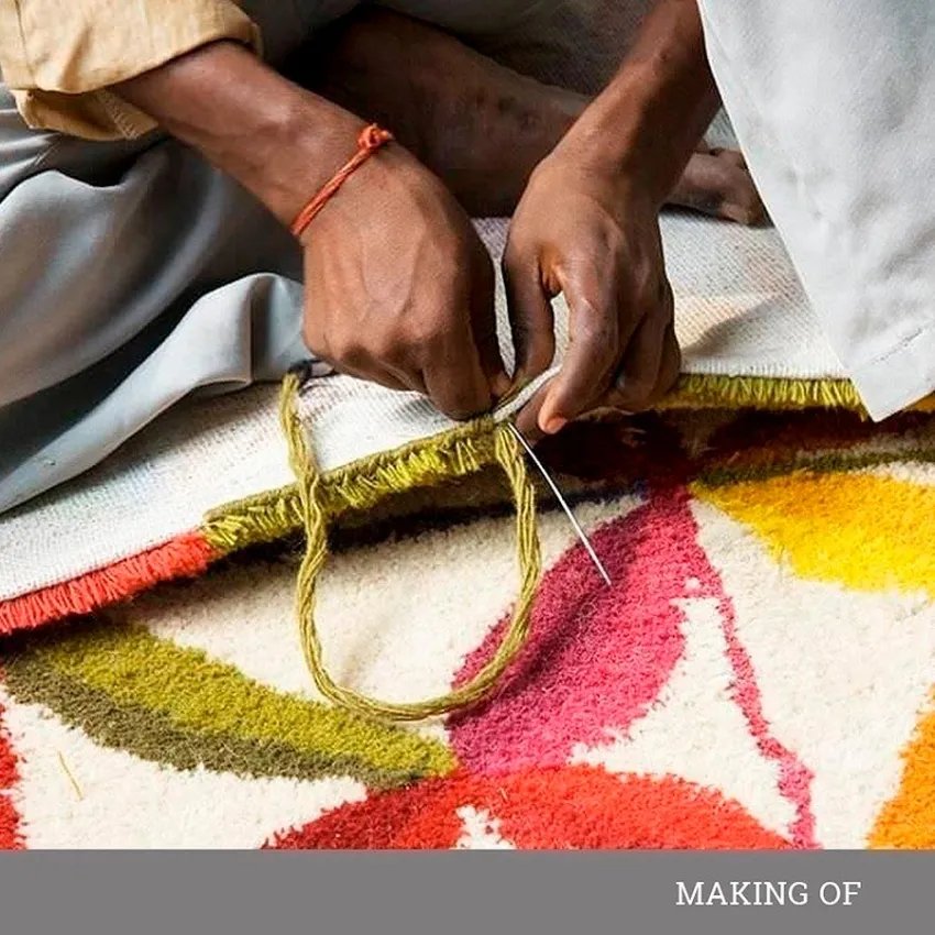 Tapis rectangulaire Kala est un tapis très spécial