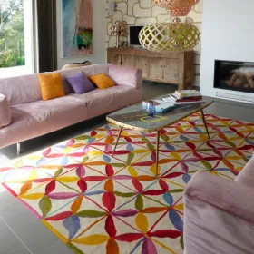 Kala es una alfombra rectangular muy especial