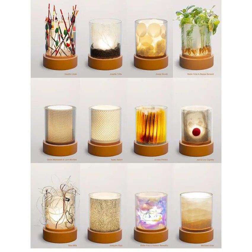 Potlight is a table lamp that stands out for its ceramic base