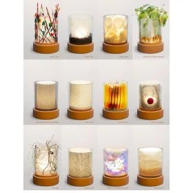 Potlight is a table lamp that stands out for its ceramic base