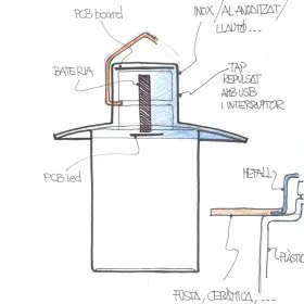 Nautic is a luminaire with a nautical character