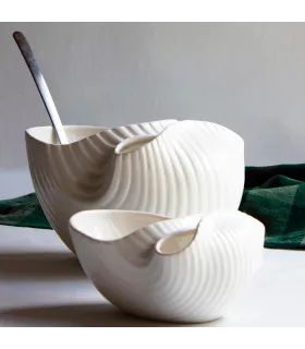 Soupière en céramique Galet
