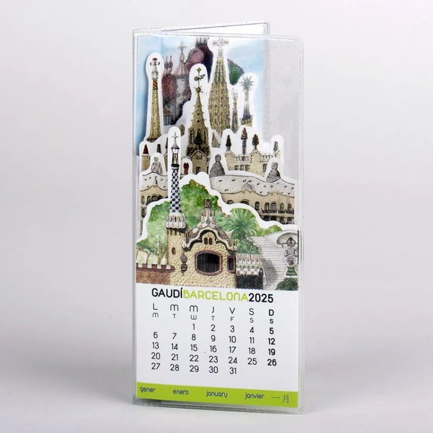Calendar 2024 Gaudi Barcelona