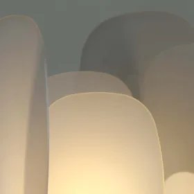 Ophelia is a table lamp with a unique, contemporary and bold design