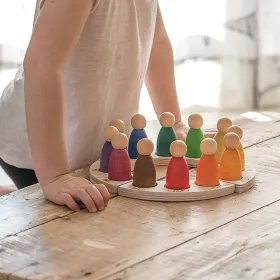 Calendario Perpetuo de Madera Grapat