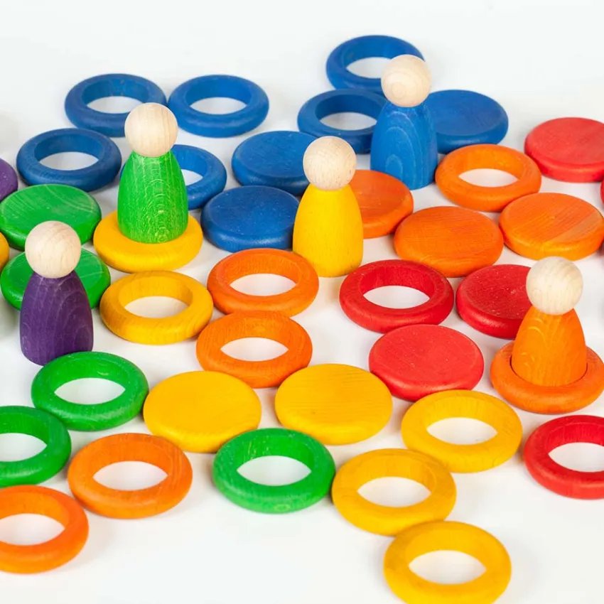 Grapat Nins, rings, and coins set invites endless exploration and boundless imagination.