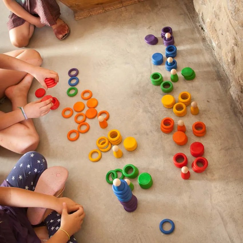 Grapat Nins, rings, and coins set invites endless exploration and boundless imagination.