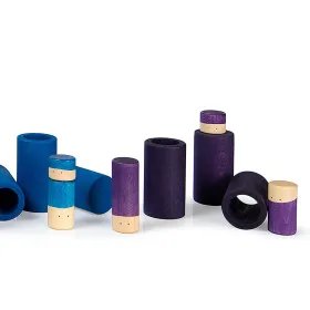 LO de Grapat: conjunto de 36 piezas en 6 colores vibrantes.