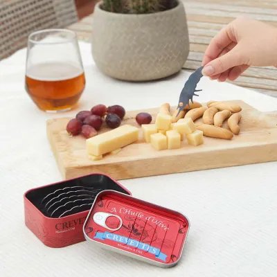 Crevettes appetizer forks