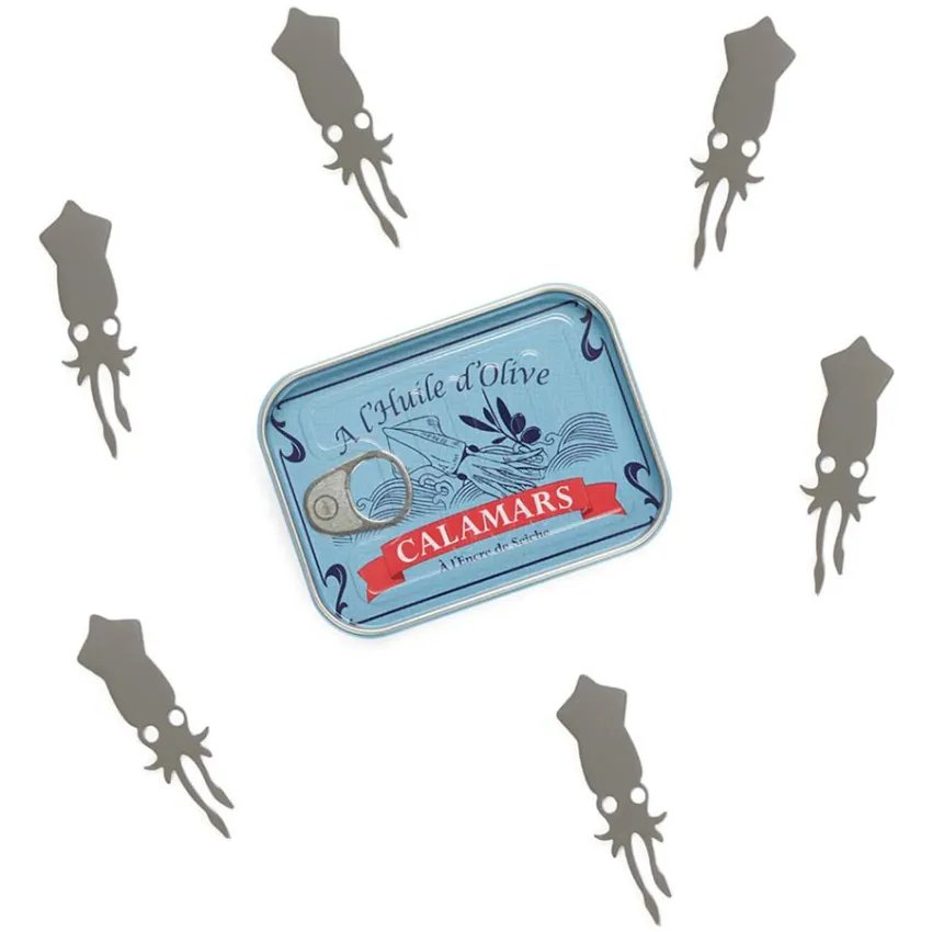 Calmars aperitif forks set