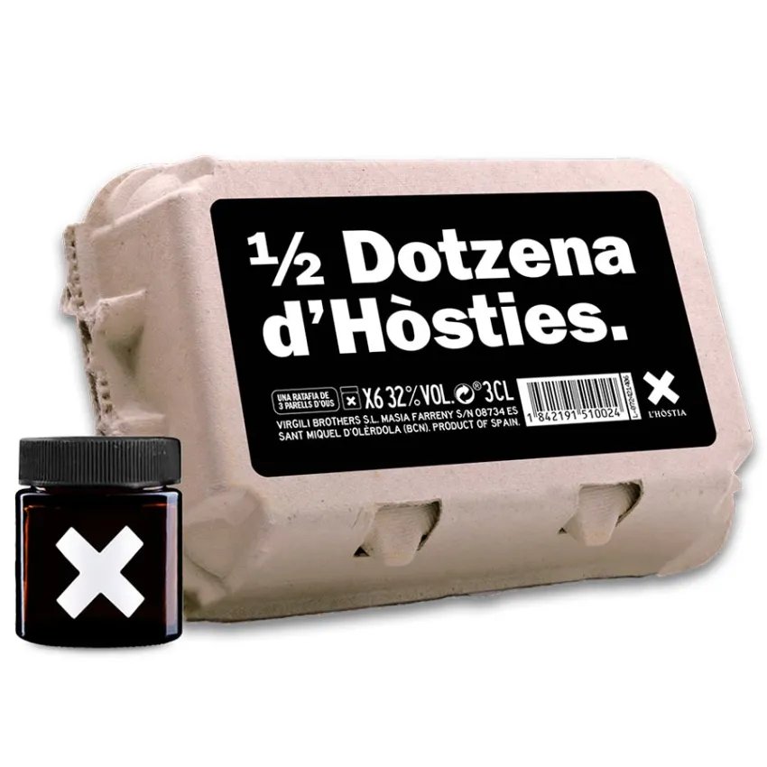 Pack de mitja dotzena d'Hòsties. Un pack regal únic i sostenible.