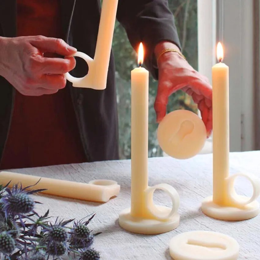 Kand: Una vela candelabro con esencia tradicional y diseño contemporáneo