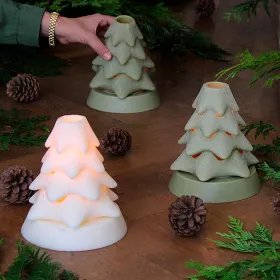 Le Sapin de Noël réimaginé en Bougie