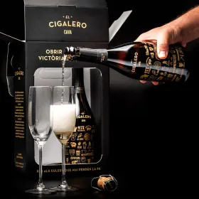 “El Cigalero” cava gift pack