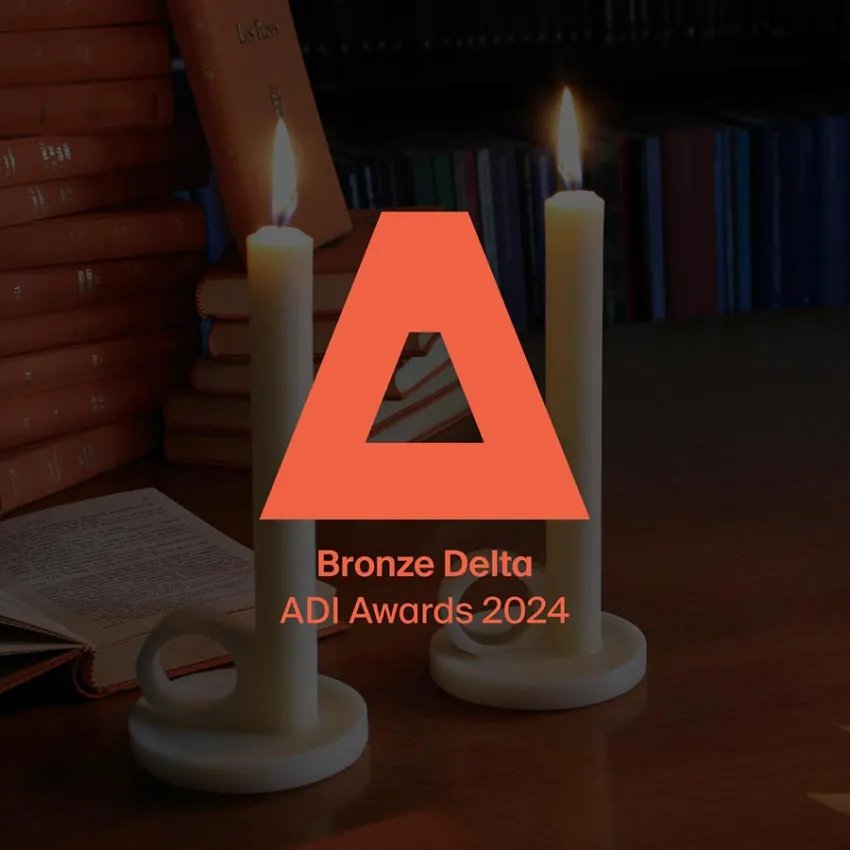 Kand: Una vela candelabro con esencia tradicional y diseño contemporáneo