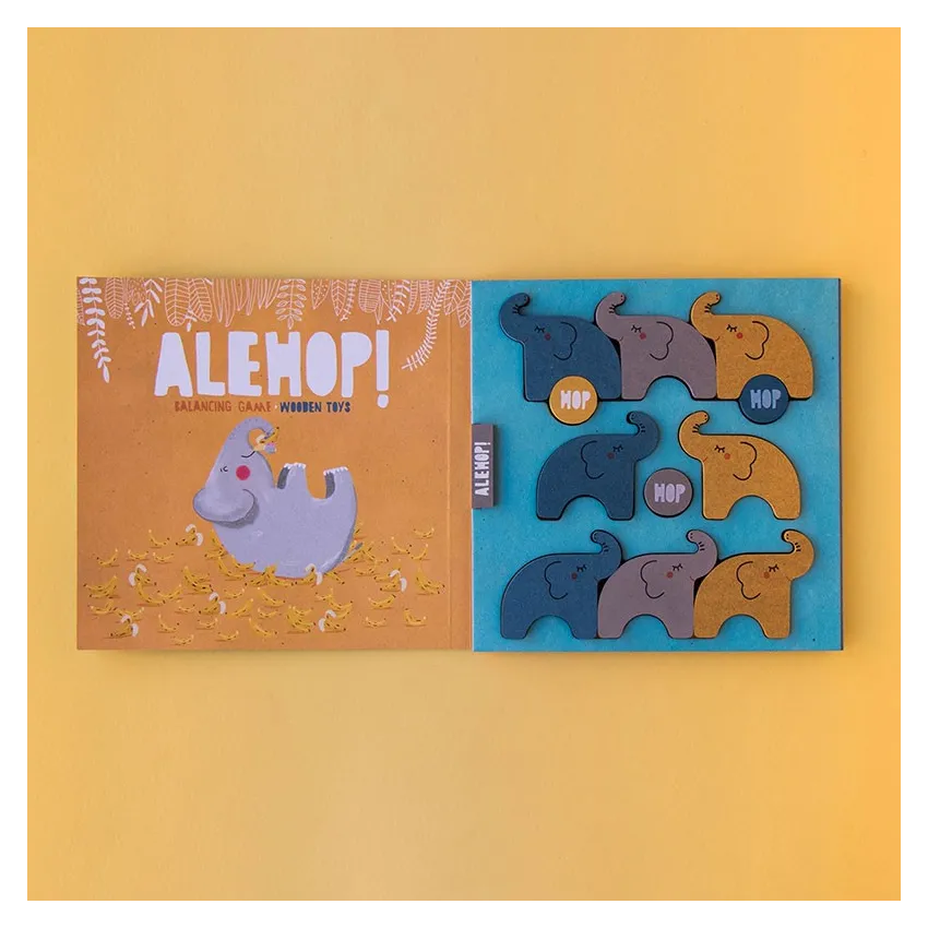 Alehop! es un emocionante juego de equilibrio y habilidad que desafía las leyes de la gravedad.