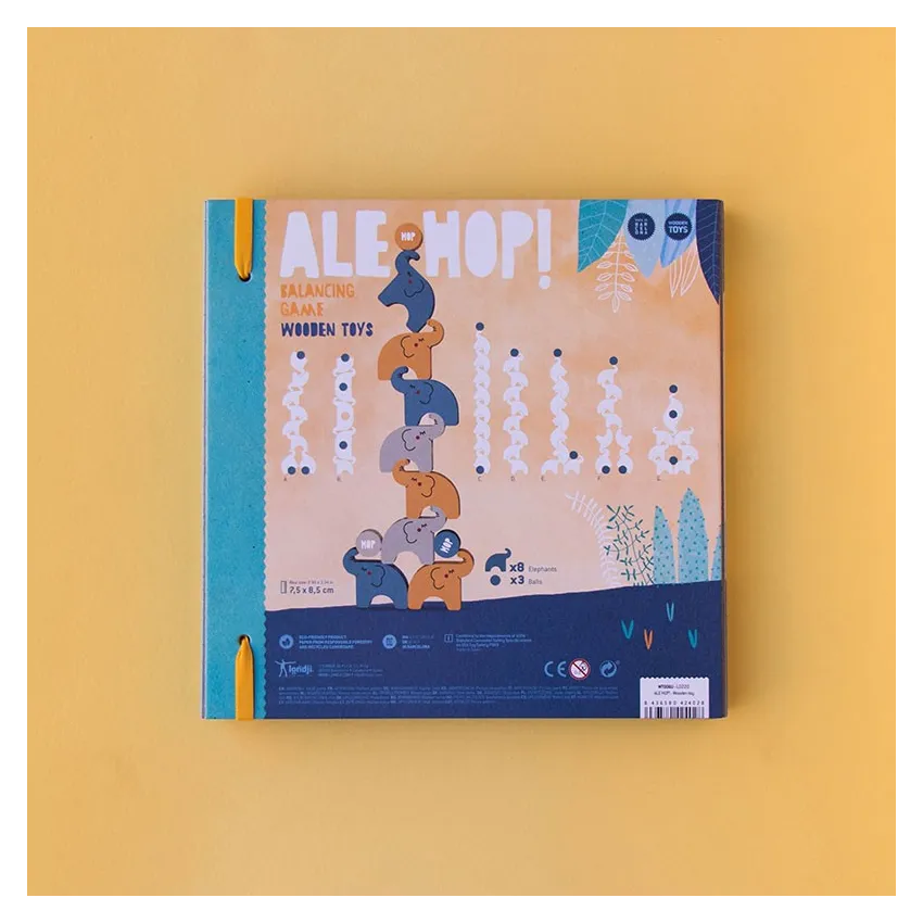 Alehop! es un emocionante juego de equilibrio y habilidad que desafía las leyes de la gravedad.