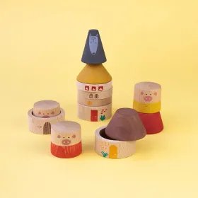 My Three Little Pigs: A Classic and Sustainable Wooden Toy for Kids