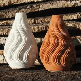 Pop vase - The organic inspiration of tentacles