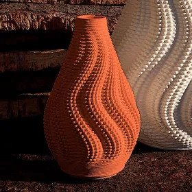 Pop vase - The organic inspiration of tentacles