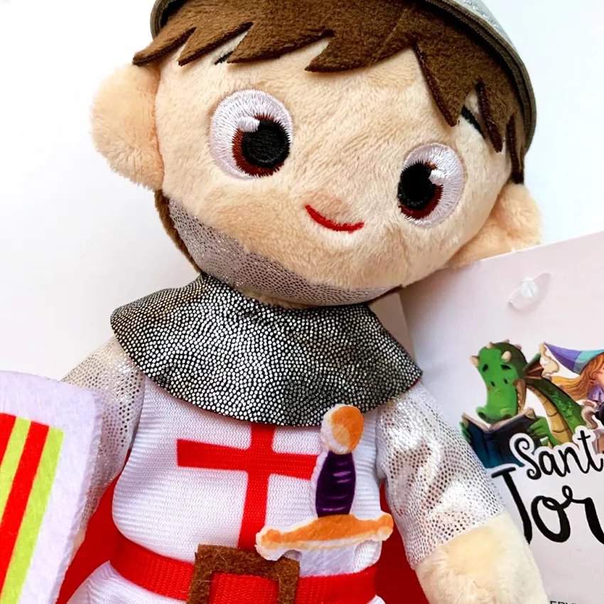 Ensemble de 3 peluches de Sant Jordi