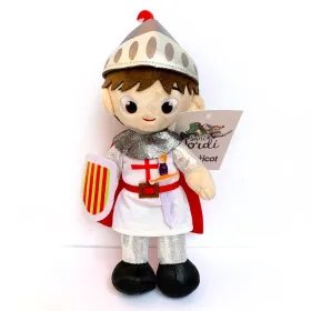 Set of 3 Sant Jordi Plush Toys – Dragon, Princess, and Knight | Unique Sant Jordi Gifts