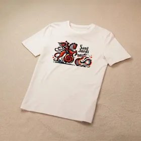 T-shirt Sant Jordi – Édition spéciale avec design exclusif
